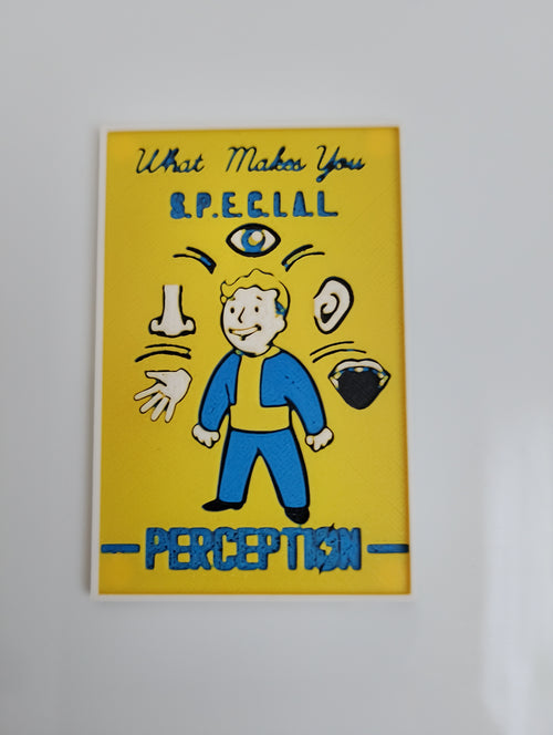 FALLOUT S.P.E.C.I.A.L. Refrigerator Magnet