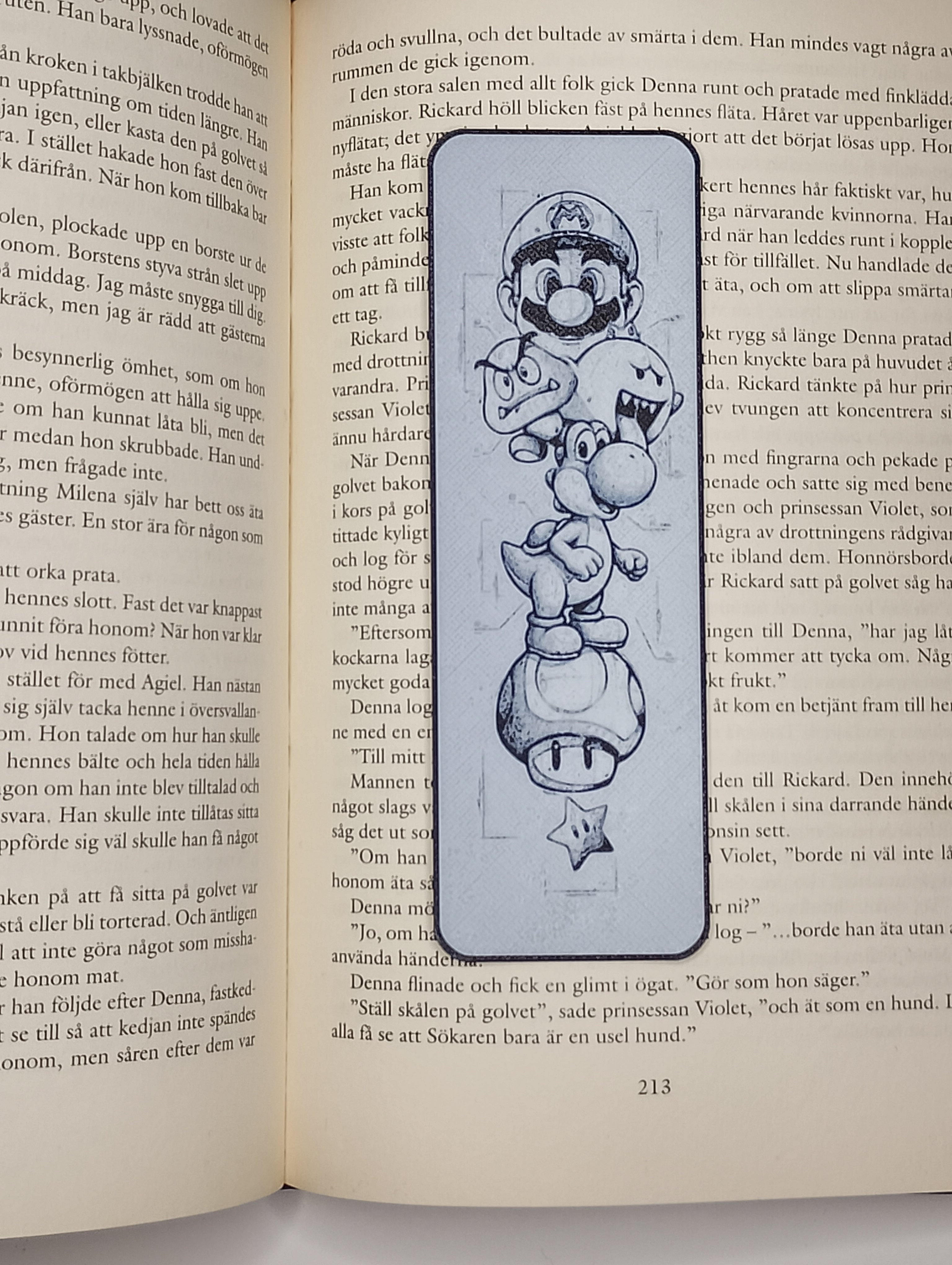 Super Mario Bros Bokmärke